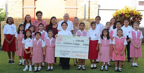 Donation To The Archdiocese Of Agana Santa Barbara Catholic School • Guam