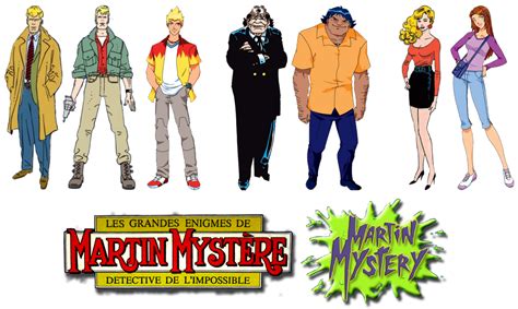 Martin Mystere And Martin Mystery Characters By Markpipi On Deviantart