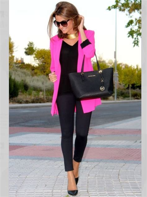 neon pink outfit ideas - Carletta Yarbrough