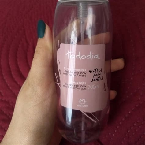 Natura Body Splash Tododia Frutos Rojos Review Abillion