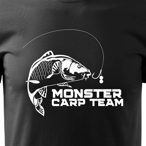 Tricou Pentru Pescarii Amatori Si Profesionisti Idee De Cadou Monster