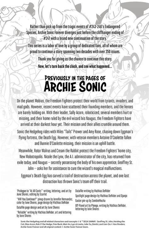 Archie Sonic Forever 2415 Recap By Bubblybumblebee On Deviantart