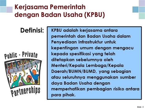 Tata Cara Pelaksanaan Pengadaan Kpbu Kerjasama Pemerintah Dengan Badan