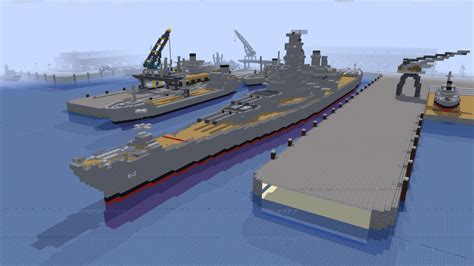 USS MISSOURI BB-63 DOCKED AT PEARL HARBOR - Wallpapers and art - Mine-imator forums