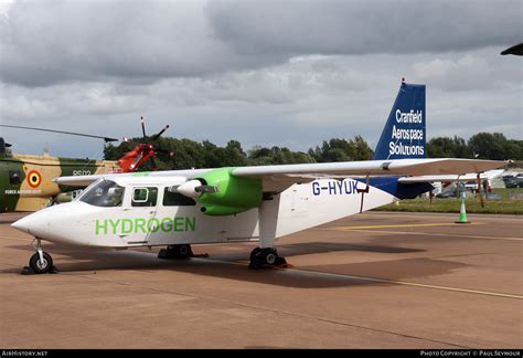 Aircraft Photo of G-HYUK | Britten-Norman BN-2B-20 Islander | Hydrogen UK | AirHistory.net #599301