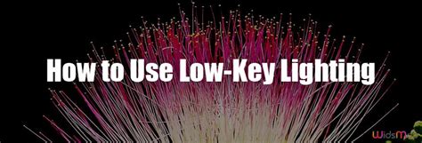 What is Low-Key Lighting in Photos and How to Use the Effect