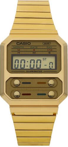 Casio Vintage A Weg Aef Gold Gold Glami Bg