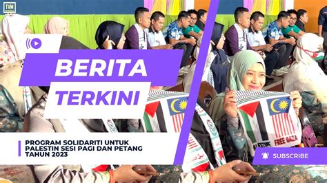 SMK Madai Bersama Palestin Program Solidariti Palestin Tahun 2023