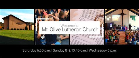 Mt. Olive Lutheran Church | Home