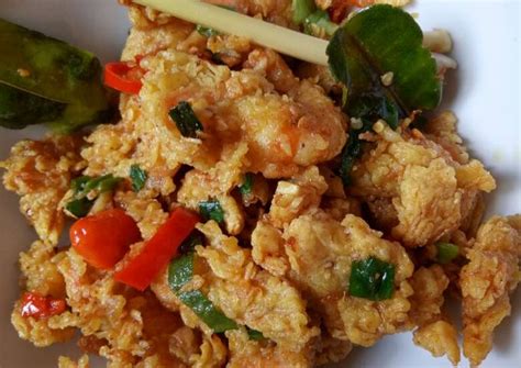 Resep Udang Cabai Garam Oleh Wiwin Cahayani Cookpad