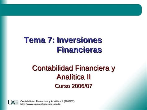 Ppt Contabilidad Financiera Y Anal Tica Ii Tema