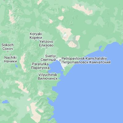 petropavlovsk kamchatskiy water temperature russia