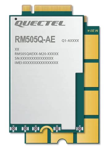 QUECTEL RM50xQ Series 5G Sub 6 GHz M 2 Module User Guide