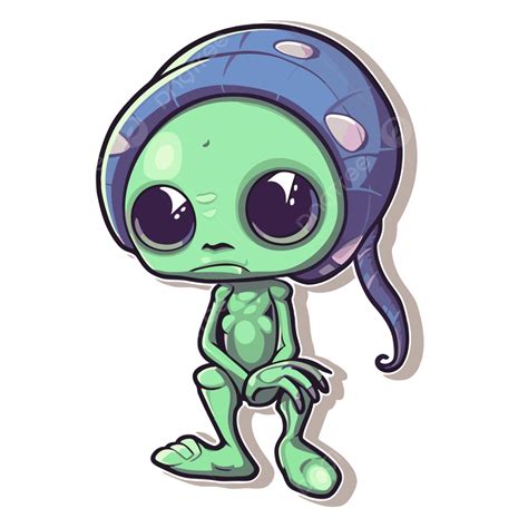 Cute Cartoon Alien