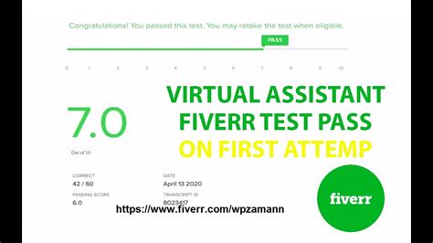 Fiverr Virtual Assistant Test Answers Pass 2020 Smart Tutor Youtube