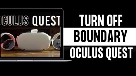 How To Turn Off Boundary In Oculus Quest 2 2024 Youtube