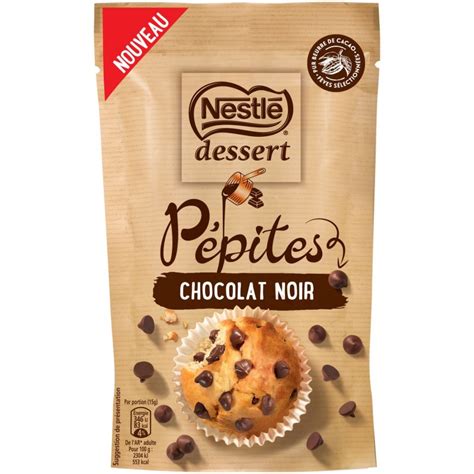 P Pites Chocolat Noir Dessert Nestle