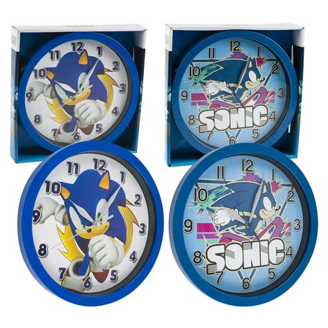 Wholesale Sonic Wall Clock- 10"