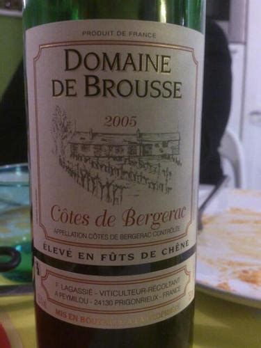 Domaine De Brousse C Tes De Bergerac Vivino Australia