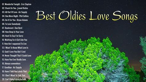 Best Oldies Love Songs Medley - Non Stop Old Song Sweet Memories 80s 90s - Oldies But Goodies ...