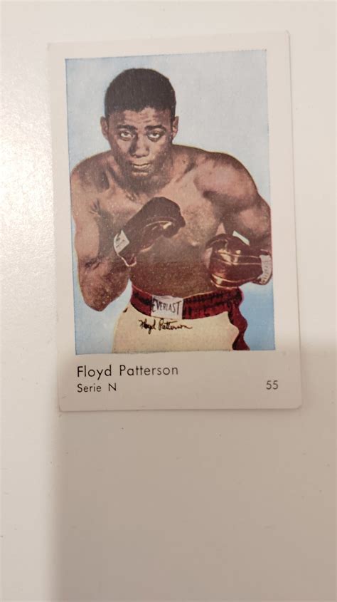 Se produkter som liknar Floyd Patterson Samlarkort se på Tradera