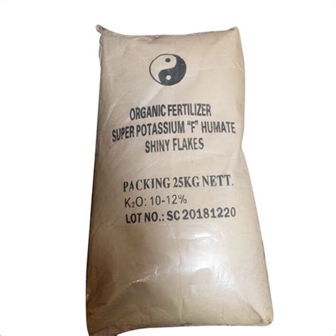 Potassium F Humate Shiny Flakes Bags Application Fertilizer At Best