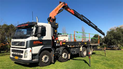 Flatbed Crane Trucks Hi Rail Services