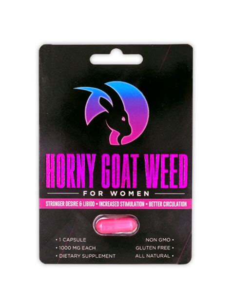 Horny Goat Weed For Women Libido Increase Pill