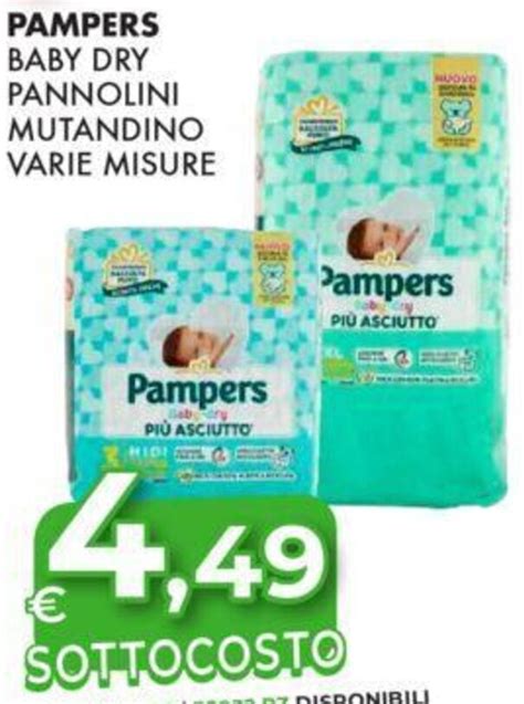 Pampers Baby Dry Pannolini Mutandino Varie Misure Offerta Di Et