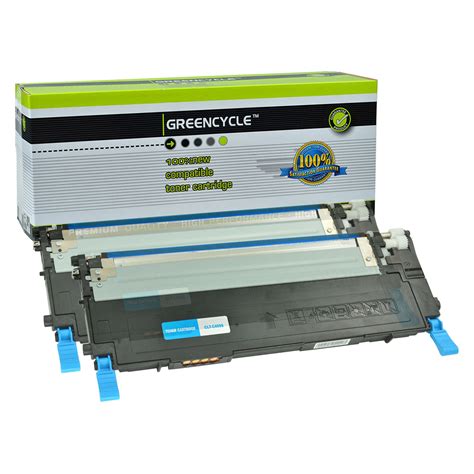 2PK CLT C409S 409S Cyan Toner Cartridge For Samsung CLP 3170 CLX 3175FN