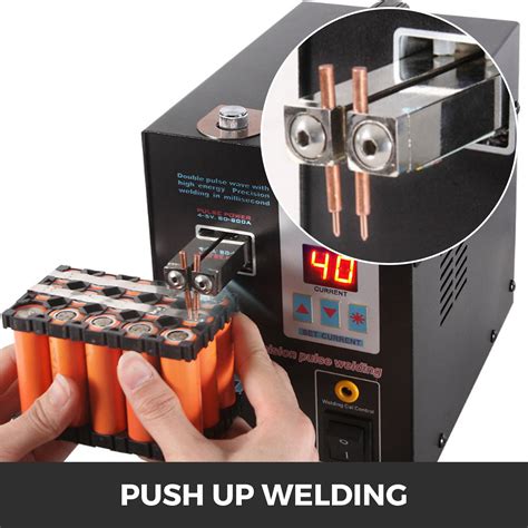 Vevor G Pulse Spot Welder Mm Battery Welding Machine V Battery