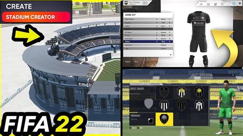 CREATE A CLUB STADIUM CREATOR KIT CREATOR CONFIRMED FOR FIFA 22