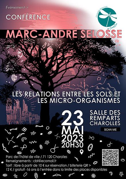 Conférence de Marc André Selosse dans le Charolais Brionnais