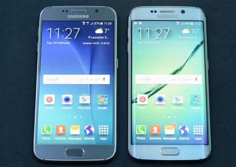 Samsung Galaxy S6 Vs S6 Edge Le Comparatif Meilleur Mobile