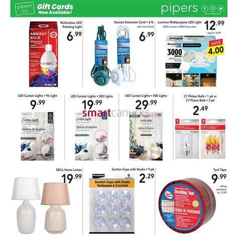 Pipers Superstore Flyer November To