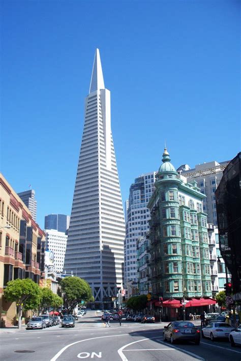 Transamerica Pyramid building, San Francisco CA. A worldwide iconic landmark. | San francisco ...