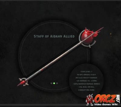 Dragon Age Inquisition Staff Schematics