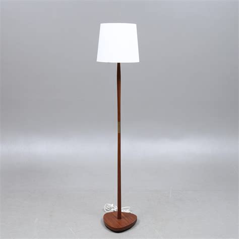 Golvlampa Teak Tal Belysning Lampor Golvlampor Auctionet