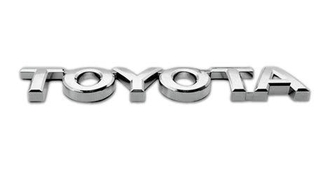 For 10 16 Tacoma Toyota Chrome Letter Tailgate Nameplate Emblem Badge