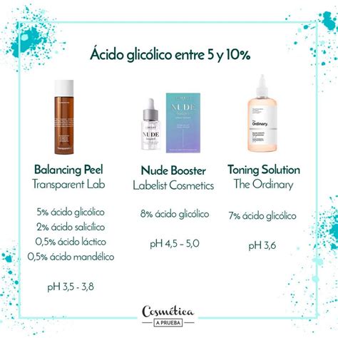 Ácido Glicólico Propiedades Y Beneficios Para Tu Piel Cosmética A Prueba