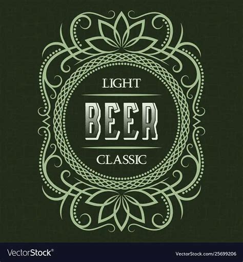 8 Attractive Beer Label Templates - Kitty Baby Love