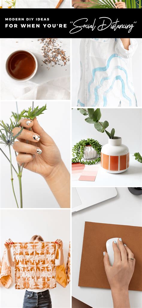 13 Modern DIY Ideas for When You're Social Distancing | ctrl + curate