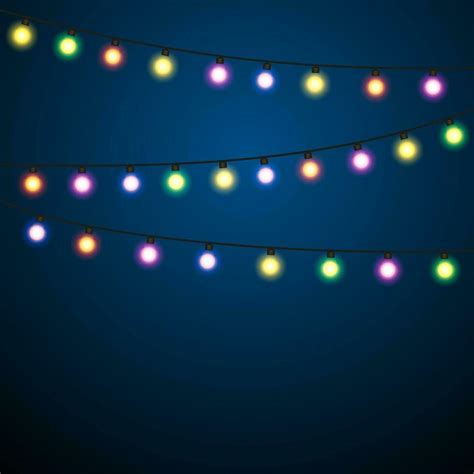 Christmas Lights Background. 36143573 Vector Art at Vecteezy