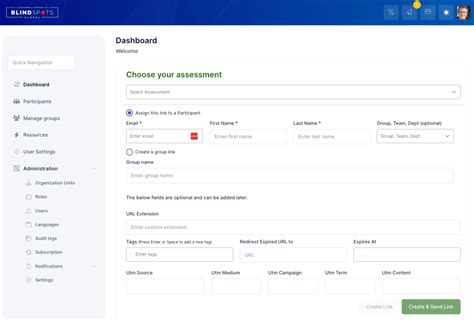 Blind Spot Assessment Management Platform