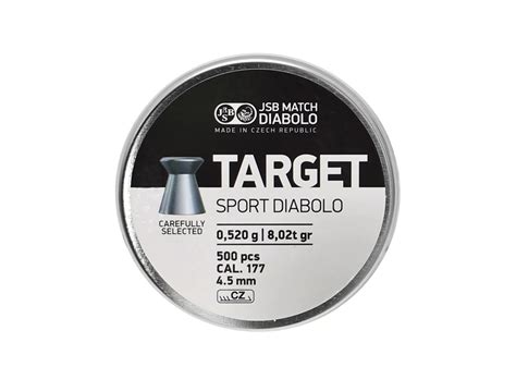 St Ck Flachkopf Diabolo Jsb Target Sports Mm G