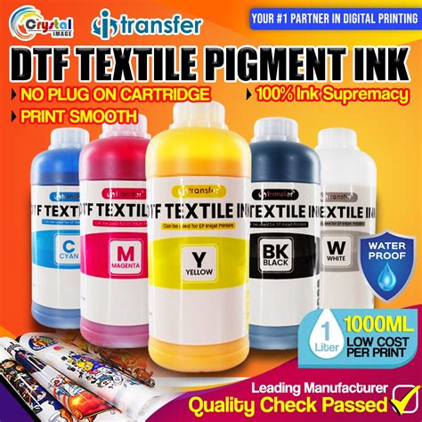 DTF Ink Direct To Film Transfer Ink 1 Liter 1000ml DTF Textile