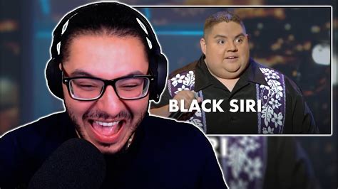 Gabriel Iglesias Black Siri Reaction Youtube