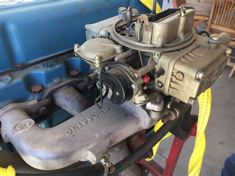 Chevy 235 Clifford Intake Manifold With A Holly Carburetor Number 8007 For Sale In West Covina