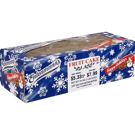 Entenmann's Holiday Fruit Cake 24 Oz Box | Doughnuts, Pies & Snack Cakes | Wade's Piggly Wiggly