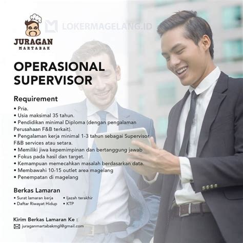 Lowongan Kerja Supervisor Loker